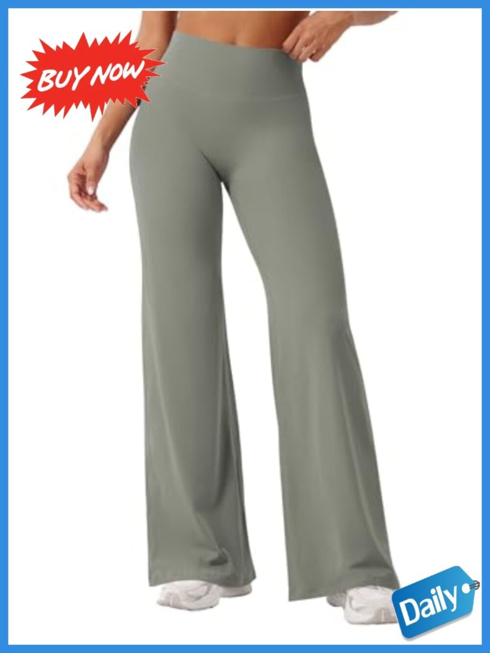 Straight Leg Workout Leggings High Waisted Gym Yoga Pants